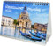 Reisezauber Venedig DIN A5 Tischkalender für 2025 Italien Strand Urlaub Meer Gondel Rialto- Seelenzauber