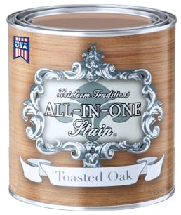 All-in-ONE Gel Stain - Toasted Oak (Faux raw Wood) - 16oz