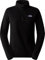 The North Face NF0A855M4H01 Women’s 100 Glacier 1/4 Zip - EU Maglia Lunga Donna TNF Black-NPF Taglia S