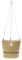 elho Greenville Hanging Basket 24 - Flower Pot for Balcony & Outdoor - 100% Recycled Plastic - Ø 23.5 x H 20.5 cm - Beige/Golden Sand