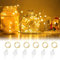 Auting LED Lichterkette Batterie,6 Stück 2M 20LEDs Mini Lichterkette mit Batterie,Warmweiß led lichterkette innen für Weihnachten, Halloween, Hochzeit, Party, Beleuchtung Deko