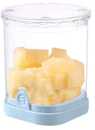 Picador de cebolla Dicer – Multi hoja – Cortador de ajo y fresa – Acero inoxidable – Picador de alimentos con ergonómico