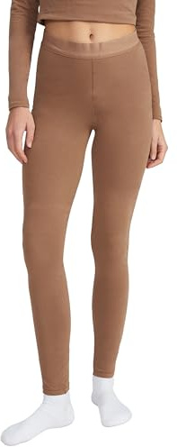 Style & Republic Damen Leggings High Waist aus Baumwolle – Atmungsaktive Yoga Hose, Samtig-weiche Sporthose für Pilates, Fitness & Freizeit, Elastischer Bund, komfortable Passform