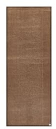 Barbara Becker Fußmatte Touch, Schmutzfangmatte waschbar, für Eingangsbereich Wohnungstür, Fußabstreifer, Türmatte, Braun, 67 x 170 cm