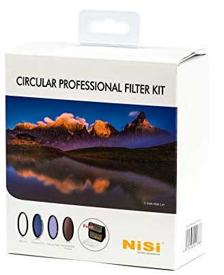 NiSi Circular Prof. Filter Kit 77 mm, je 1x HUC UV, ND1000, Ti CPL, Nat.Night+Ta.