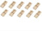 LUCIFER Lot de 10 TAPETTES A Souris Marque Piège Traditionnel, à appâter. Socle Bois