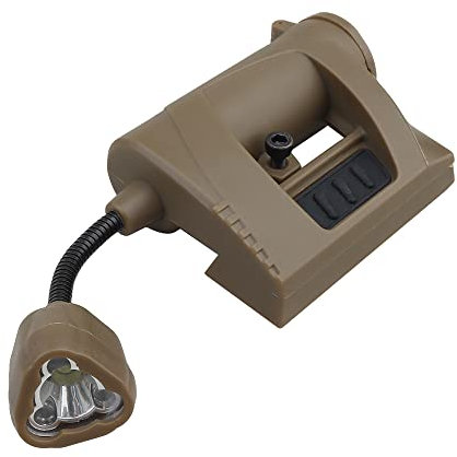 Lampe de signalisation de casque tactique LED pour casque Ops Core et adaptateur de rail ARC