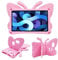 for Amazon Kindle Fire HD 8 2020 Butterfly Bracket Style EVA Children Falling Proof Cover Protective Case