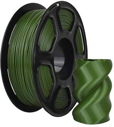 TOPZEAL 3D Drucker Filament Militär Grün PLA 1,75mm Filament 1kg