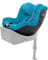CYBEX Gold Kinder-Autositz Sirona G i-Size Plus, Ohne Base, Ab ca. 3 Monaten bis 4 Jahre, Max. 19 kg, 61 - 105 cm (Ab Geburt / 40 cm mit Neugeboreneneinlage), Beach Blue
