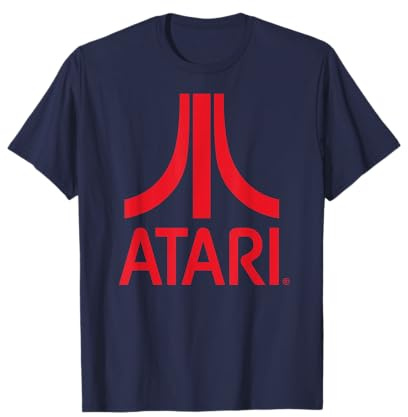 Atari Games Red Retro Vintage Gaming Fun Arcade Look T-Shirt