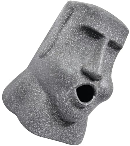 Kichvoe Moai Taschentuchhalter aus Kunstharz Kreative und Praktische Taschentuchbox fürs Zuhause Einzigartiges Design als Dekoratives Wohnaccessoire