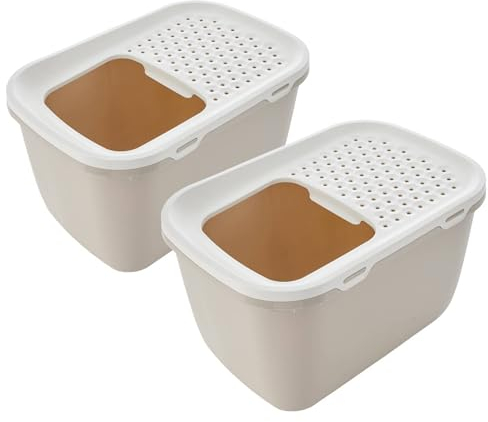 2er Sparpack XXXL Katzentoilette Katzenklo HOP IN Giant Einstieg von Oben speziell für große Katzen