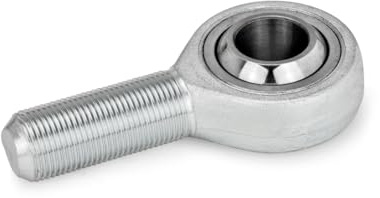 Ganter Normelemente | Gelenkkopf, Gelenklager mit Schraube | GN 648.2-16-M16-W | Stahl | 16mm Bohrung | Gewinde M16