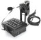 Telefono Operatore, Tastierino per Call Center, Telefono con Filo, Microfono Rotativo con Cuffia con Microfono Omnidirezionale per Ufficio Call Center Domestico