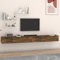 ShGaxin Wandschränke 2 STK Hängeschrank, Fernsehschrank, Sideboard Hängend, Sideboard Tv Lowboard, Tv Cabinet, Räuchereiche 102x30x20 cm Holzwerkstoff