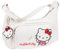 Hello Kitty Tasche, Umhängetasche, Weiß 25x14x7cm