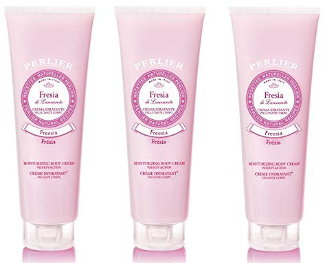 Perlier Crema Idratante Corpo Fresia - 3 Pacchi da 250 Ml
