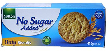 Gullon No Sugar Added Oaty Biscuits 410g