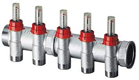 Collettore Di Mandata 6 Vie 1 Maschio-femmina Con Flussimetri 3970 106 Far