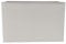 Contemporary and Stylish Dove Grey Linen Fabric Rectangular Lamp Shade for Wall Ceiling or Table - 29cm Length 60w Maximum Suitable for The Home or Commercial Usage by Happy Homewares
