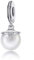 Ciondolo per collana in argento Sterling 925 , regalo di anniversario di matrimonio, amore, famiglia, compleanno, adatta per braccialetti europei Pandora e Argento, colore: Perle., cod. C137