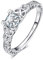 JewelryPalace Keltischer Vintage Zirkonia Verlobungsring Promise Verlobung Ring Silber 925 Damen, Silberringe Trauringe Damenring Hochzeitsringe Antragsring Entouragering Ringe Frauen, Damen Schmuck
