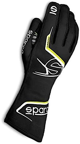 sparco 00255710NRGF Kart 2020 Guanti Karting, Nero/Fl, 10