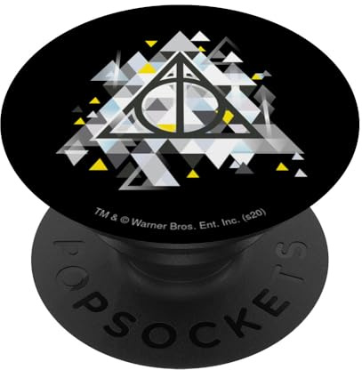 Harry Potter Geometrical Deathly Hallows PopSockets mit austauschbarem PopGrip