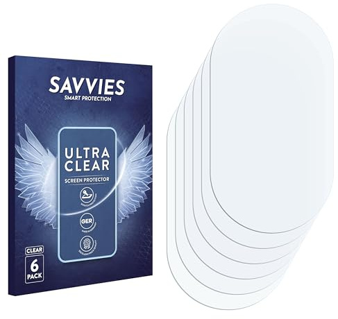 Savvies Schutzfolie für Xiaomi Mi 11 Lite 5G | (NUR Kameraschutz) 6 Stück Transparenter Displayschutz Made in Germany Ultra-Klar Displayschutz-Folie
