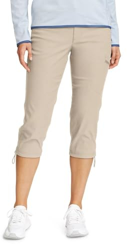 Eddie Bauer Damen Capri Hose, Bimsstein Rainier, 42