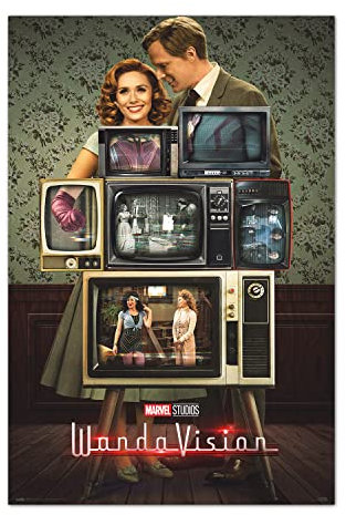 Grupo Erik Editores WandaVision Poster Marvel Life On TV