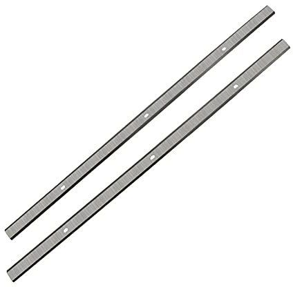 SLOYCA Lame de Rabot à Couteau HSS 13 333mm for Outil de Travail du Bois Scheppach PLM1800 - Ensemble DE 2