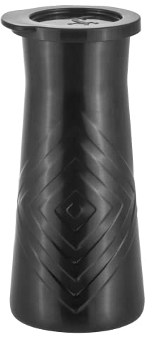 Lurch 240796 Dispensador de aperitivos de acero inoxidable con tapa de plástico para nueces y dulces