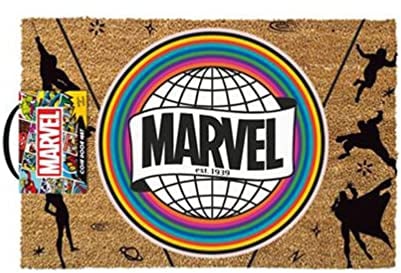 Marvel Fußmatte, (energetisiertes Design) Außen- und Innenfußmatte, 40 cm x 60 cm, Geschenke für Männer, Geschenke für Frauen – Offizieller Merchandise-Artikel
