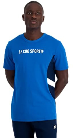 Le Coq Sportif Unisex Saison 1 Tee Ss Nr. 2 M Lapisblau T-Shirt, S