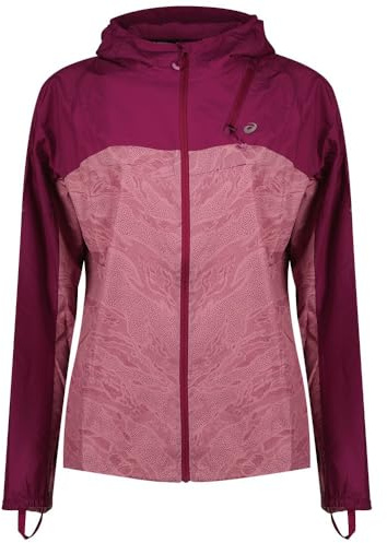 ASICS Fujitrail 2012C977-500 Coupe-vent, pliable, pour femme, violet, taille L EU, Violet, L