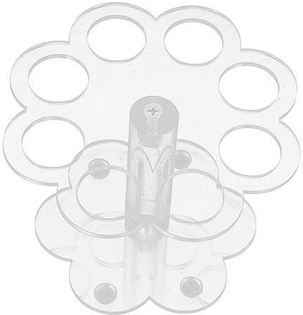 TOPBATHY Estante De Helados 8 Agujeros Acrílico Transparente Soporte Para Exposiciones Resistente y Duradero