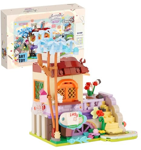 Vinbosion Building Blocks Set, Fantasy Series Building Toys, Pen Holder Pencil Organizer für Kinder und Erwachsene, Geschenk für Weihnachten, Geburtstag, Neujahr