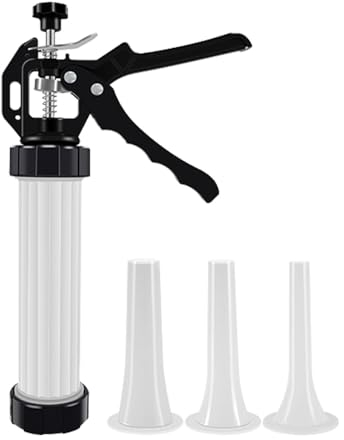 Sausage Stuffer with Thicker Mouth | Meat Filler Tubes for Sausage Making | Large Capacity Meat Stuffer Tubes, Sausage Maker Funnel Attachment, Meat Grinder Sausages Stuffer, Fast Sausage Tool