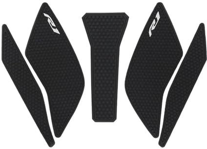 TTADINUDD Motorrad-Tankpad Für Y&AMAHA YZF R1 R1M YZFR1 YZF-R1 2015-2021 Seitliche Tankpads Schutzaufkleber Traktionspad(A set)