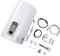 Chauffe-eau 2000 W - 100 l - Chauffe-eau électrique - Écran LED horizontal - Chauffe-eau instantané - Avec pommeau de douche - Pour cuisine, douche et salle de bain