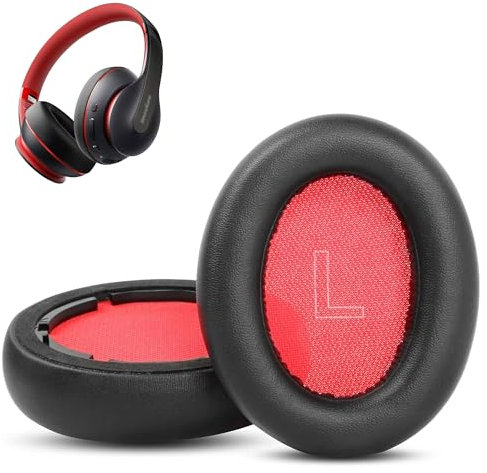 HAIZEEN Earpads Compatible with Anker Soundcore Life Q10 BT Q10 Headphones Ear pads Replacement Cushion (Protein Leather/Memory Foam)