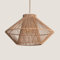 LEDKIA LIGHTING Lámpara Colgante Cuerda Natural Hana Marrón