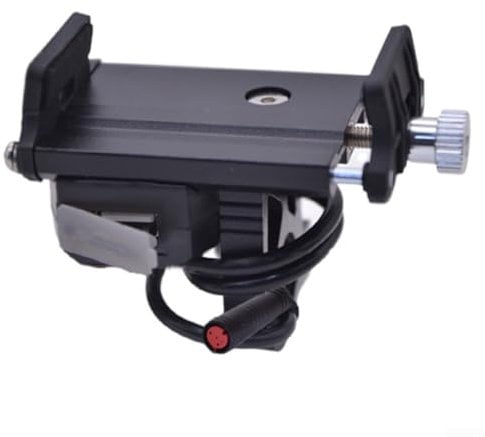 Electric bike USB charger, aluminum alloy construction, compatible with Electric Vehicle scooter (5V 2.4A 18W)