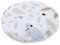 Kirschkernkissen Wärmekissen Mikrowelle für Neugeborene und Erwachsene für Nacken Schulter und Rücken - Wärme und Kälte Kinder Kissen Baby Pillow mit Kirschkerne Ø 16 cm