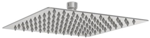 vidaXL Rain Shower Head Stainless Steel 304 20x20 cm Square