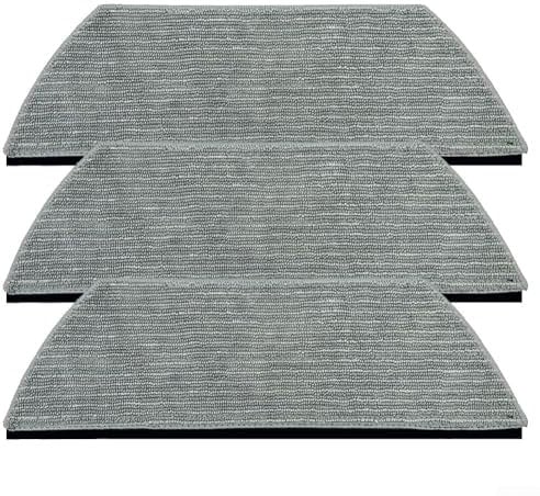 Microfiber Mop Pads for Shark Robot Vacuum Cleaners 6 Pack for Thorough and Efficient Floor Cleaning (3 PACK)