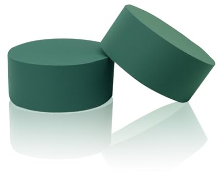 msymsyu Blumensteckschaum 8x5cm Steckschaum 6 Stück Steckmasse Steckschwamm Hochfest und unzerbrechlich Steckschaum für Blumen Steckmasse für Kunstblumen ideal für Feste Familie und Hochzeiten