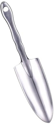 ANDRESLAD Spatule de Jardinage en Alliage D’Aluminium, Petite Pelle à Creuser Légère, Outil Multifonction pour Plantation et Désherbage, Outil de Fouille Pratique pour Jardinage et Semis,